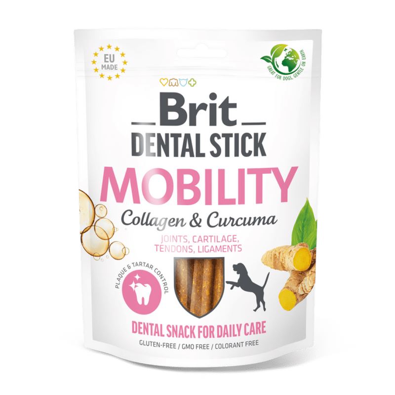 Brit Dental Stick Mobility with Curcuma and Collagen 7 pcs 251 g