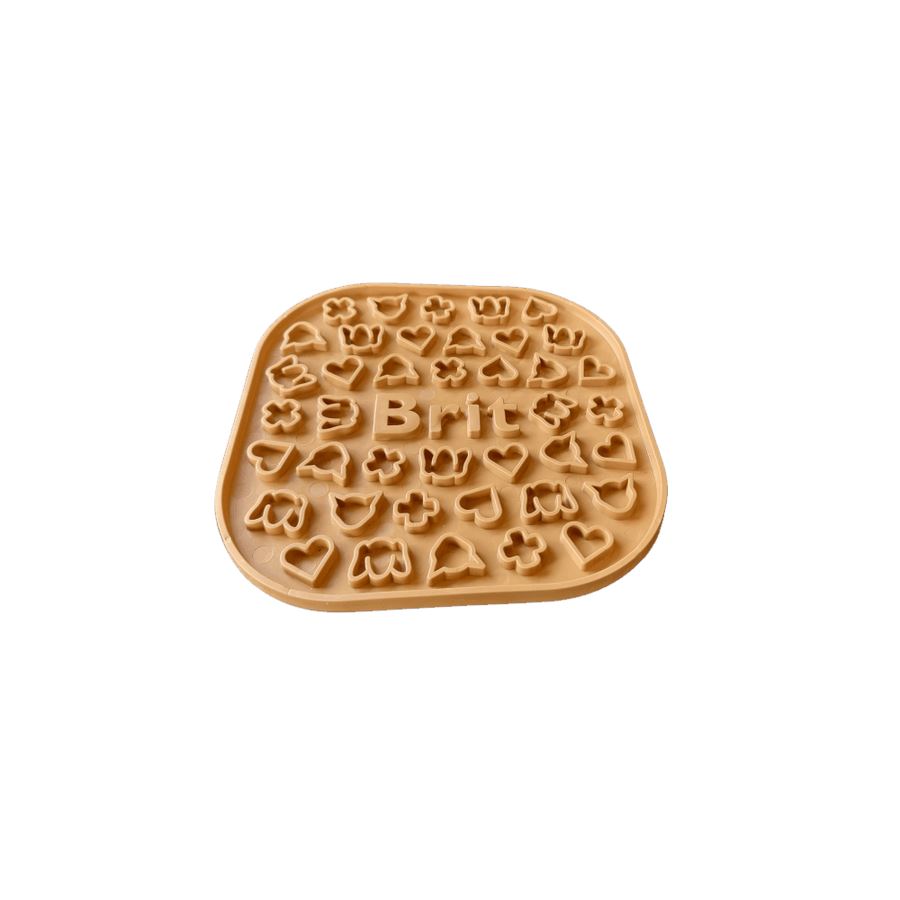 Brit Lick Mat - Brown Hnědá