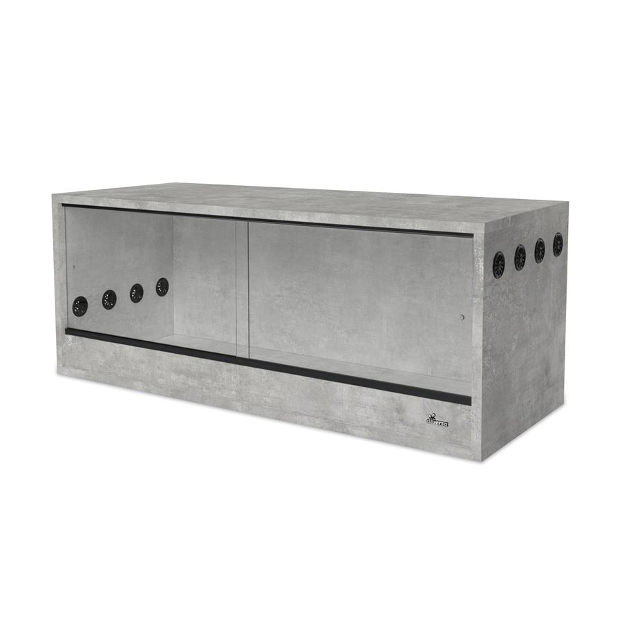 Diversa drevené terárium beton 100 x 40 x 40 cm