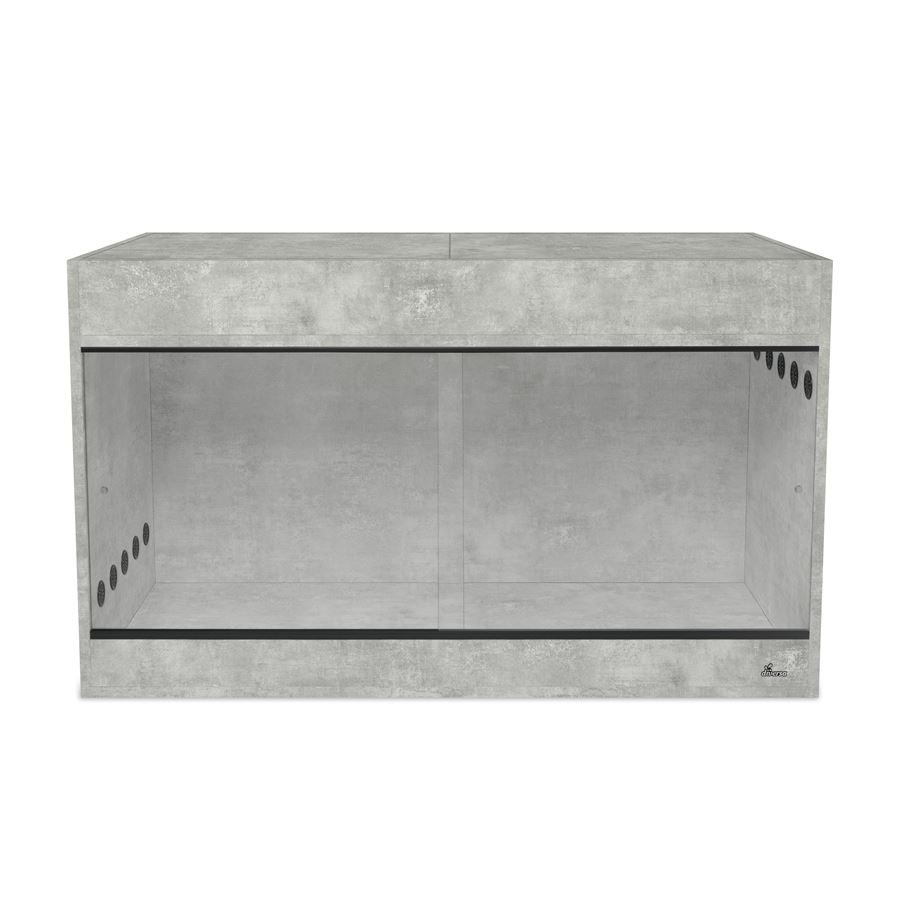 Diversa drevené terárium beton 120 x 50 x 72 cm