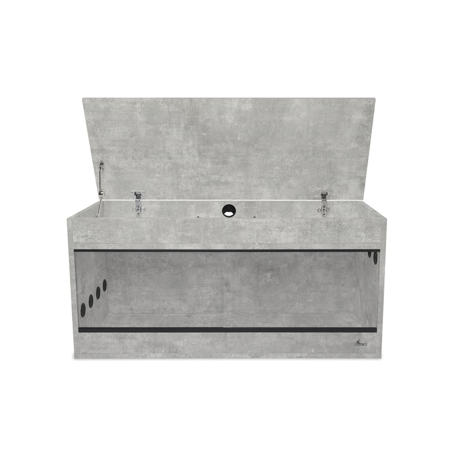 Diversa drevené terárium beton 80 x 50 x 62 cm