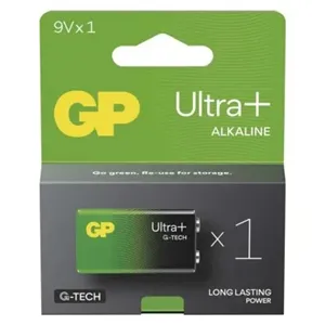 Baterie GP 9V Ultra Plus 1 KS