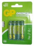 Baterie GP AAA Greencell 1,5 V 4 Ks