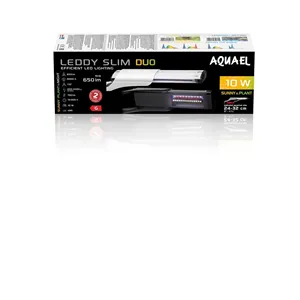 Aquael LEDDY SLIMDUO 10W SUNNY PLANT&NIGHT bílé - bez obalu