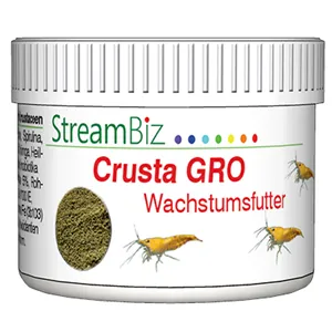 StreamBiz Crusta Gro pro rychlejší růst krevetek 40 g