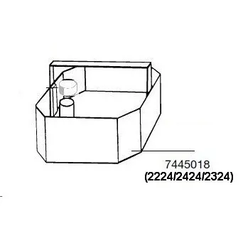 EHEIM koš na filtrační hmoty pro 2222 ( 7445018 )