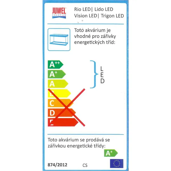 Akvárium Juwel Rio 180 LED tmavě hnědé