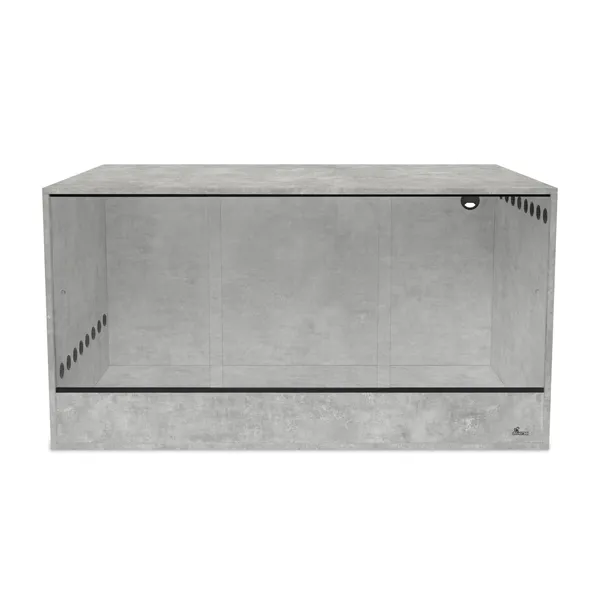 Diversa Dřevěné terárium 120 x 50 x 60 cm - Beton