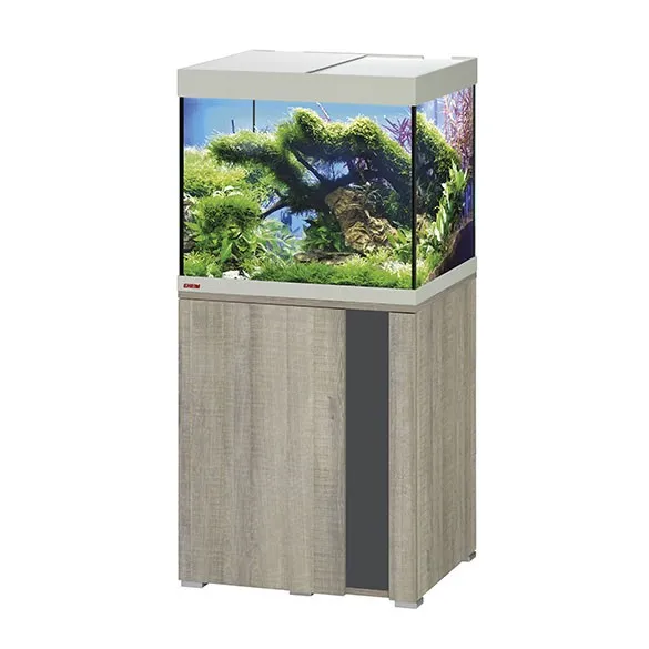 EHEIM Akvárium se skřínkou Vivaline 150 LED dubově šedé 