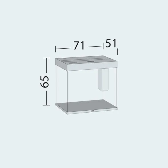 Akvárium Juwel Lido 200 LED bílé