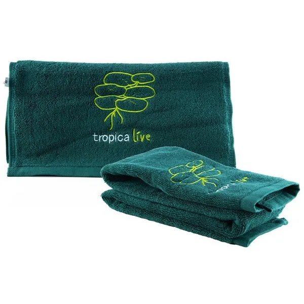 Tropica ručník zelený