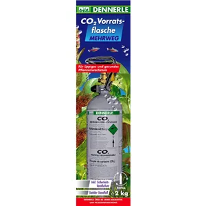 DENNERLE znovuplnitelná CO2 láhev 2000g DENNERLE znovuplnitelná CO2 láhev 2000g