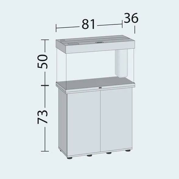 Akvárium Juwel Rio 125 bílé