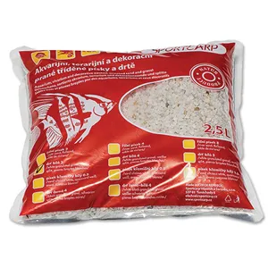 Drť bílá 3-4 mm 3,3kg Drť bílá 3-4 mm 3,3kg
