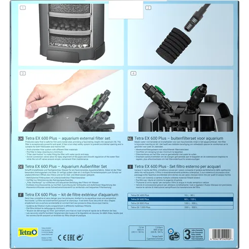 Filtr TETRA Tec EX 600 Plus vnější