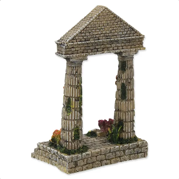 Dekorace Zřícenina chrámu 9,5 cm