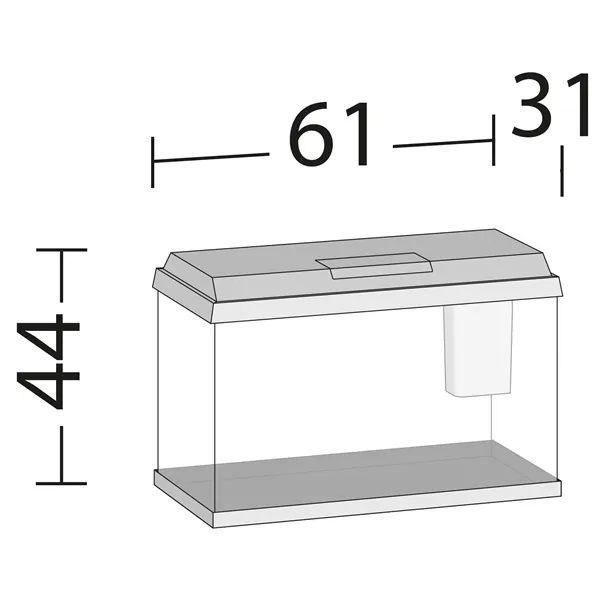 Akvárium Juwel Primo 70 černé