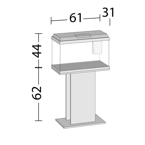 Akvárium Juwel Primo 70 černé