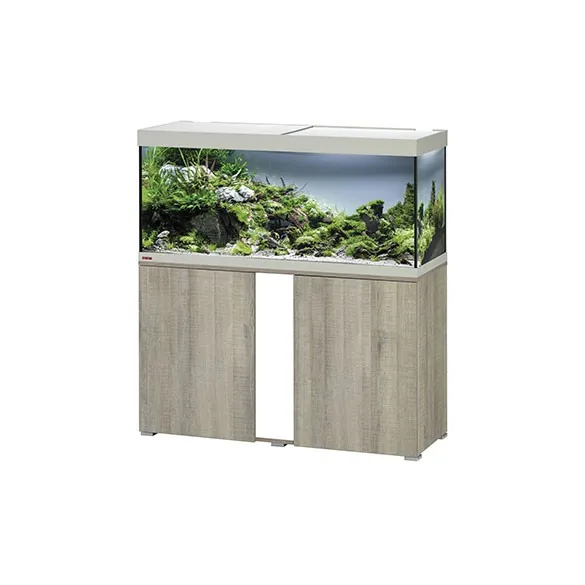 EHEIM Akvárium se skřínkou Vivaline 240 LED dubově šedé