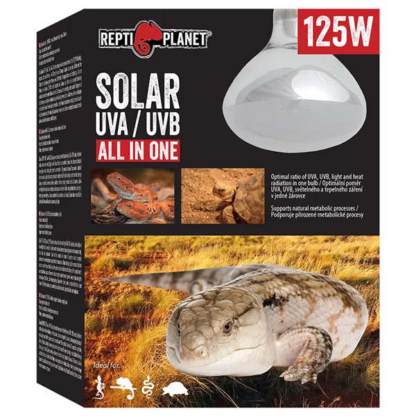 Žárovka REPTI PLANET Solar UVA & UVB 125 W