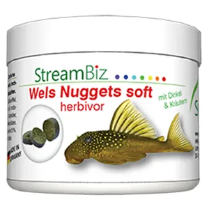 StreamBiz Pleco nugety pro bíložravce 90 g StreamBiz Pleco nugety pro bíložravce 90 g