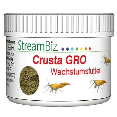 StreamBiz Crusta Gro pro rychlejší růst krevetek 40 g