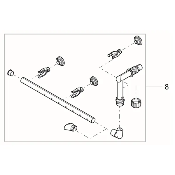 Oase Náhradní roztřikovací rampa pro FiltoSmart 60