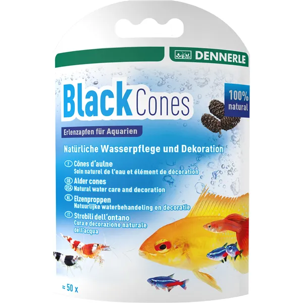 DENNERLE Black Cones 50ks 40 g