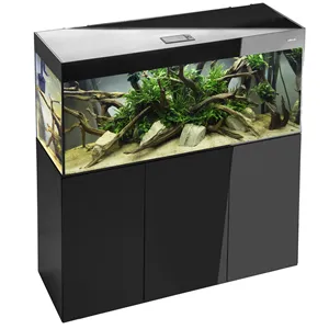 Akvárium set AQUAEL GLOSSY 150 Day&Night černé 405L