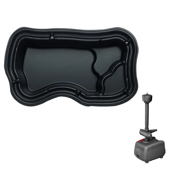 Oase Plastové jezírko 1000 + Fontánka Eheim Play 2500