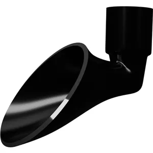 DENNERLE výstup Lily Pipe pro filtr Scarperś Flow černý DENNERLE výstup Lily Pipe pro filtr Scarperś Flow černý
