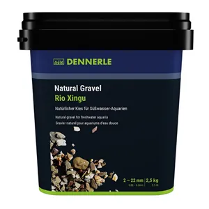 DENNERLE Přírodní štěrk Rio Xingu 2-22 mm 2,5 kg DENNERLE Přírodní štěrk Rio Xingu 2-22 mm 2,5 kg