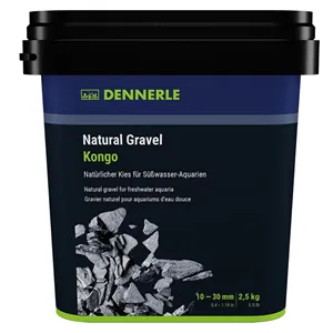 DENNERLE Přírodní štěrk Kongo 10-30 mm 2,5 kg DENNERLE Přírodní štěrk Kongo 10-30 mm 2,5 kg