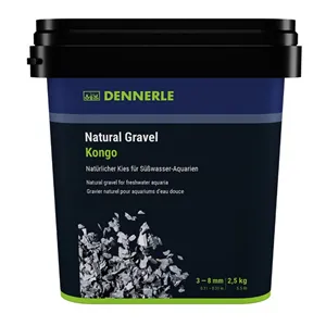DENNERLE Přírodní štěrk Kongo 3-8 mm 2,5 kg DENNERLE Přírodní štěrk Kongo 3-8 mm 2,5 kg