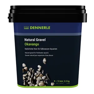 DENNERLE Přírodní štěrk Okavango 8-12 mm 2,5 kg DENNERLE Přírodní štěrk Okavango 8-12 mm 2,5 kg