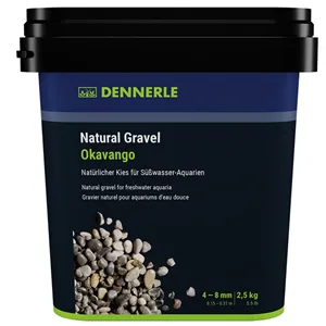 DENNERLE Přírodní štěrk Okavango 4-8 mm 2,5 kg DENNERLE Přírodní štěrk Okavango 4-8 mm 2,5 kg