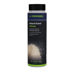 DENNERLE Přírodní štěrk Mekong 0,1-1,4 mm 0,5 kg DENNERLE Přírodní štěrk Mekong 0,1-1,4 mm 0,5 kg