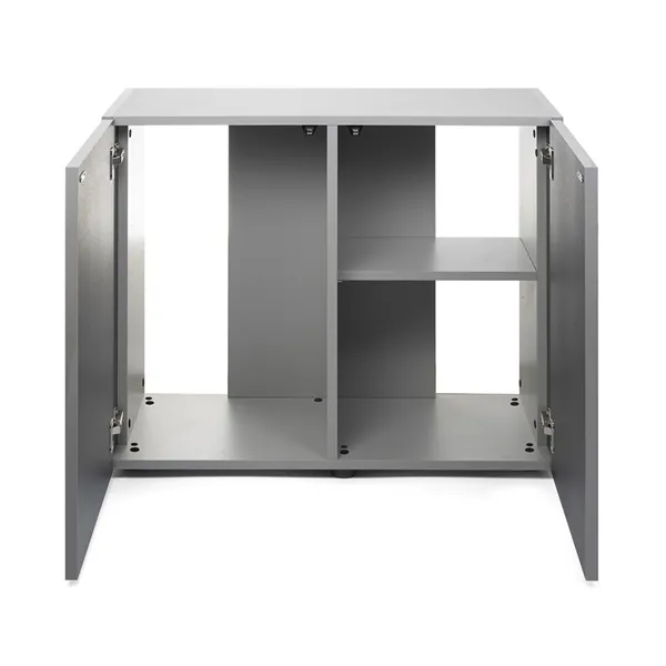 Skřínka AQUAEL pod akvária GLOSSY ST 80 šedá