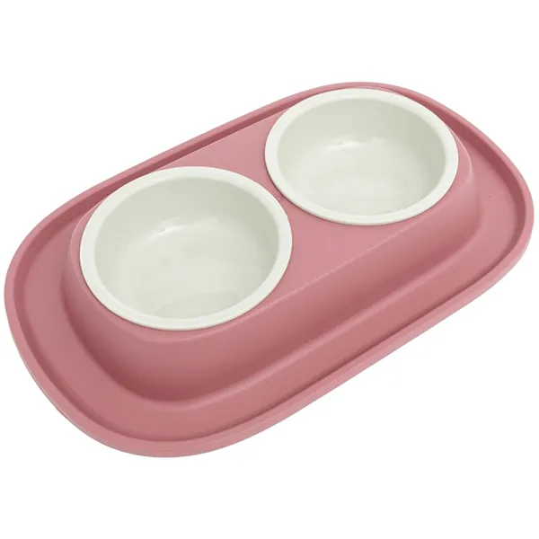 Miska Comfy Smart Clean 230+230 ml Pink