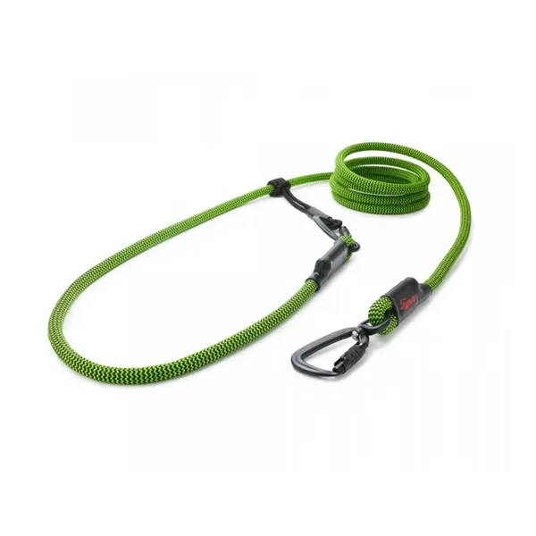 Tamer lanové vodítko Easy Long Twist - velký pes, mix barev, 3 m - červené, modré, žluté s prošitím