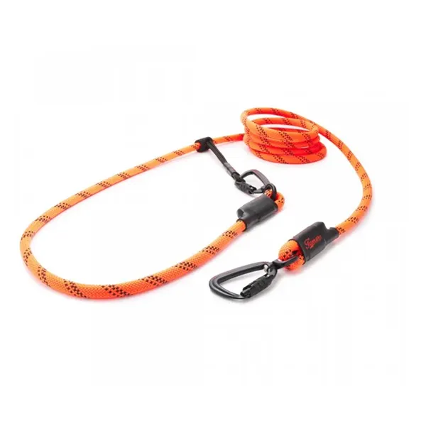 Tamer lanové vodítko Easy Long Twist - velký pes, mix barev, 3 m - červené, modré, žluté s prošitím