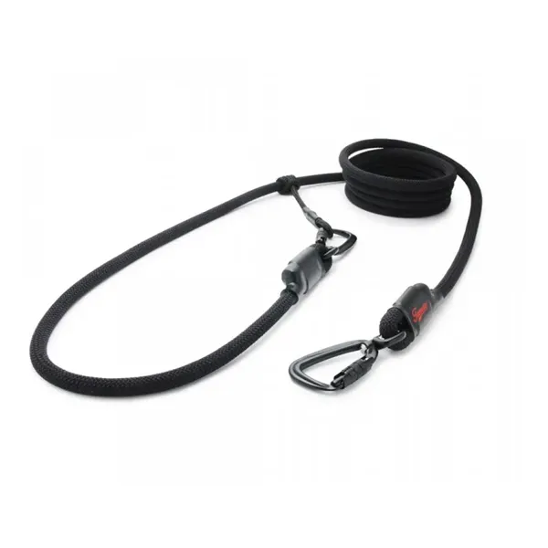 Tamer lanové vodítko Easy Long Twist - velký pes, mix barev, 3 m - červené, modré, žluté s prošitím
