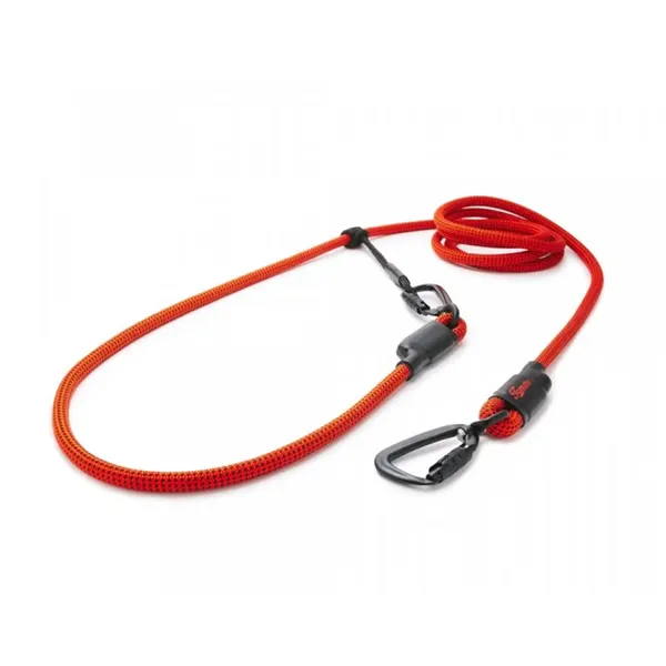 Tamer lanové vodítko Easy Long Twist - velký pes, mix barev, 3 m - červené, modré, žluté s prošitím