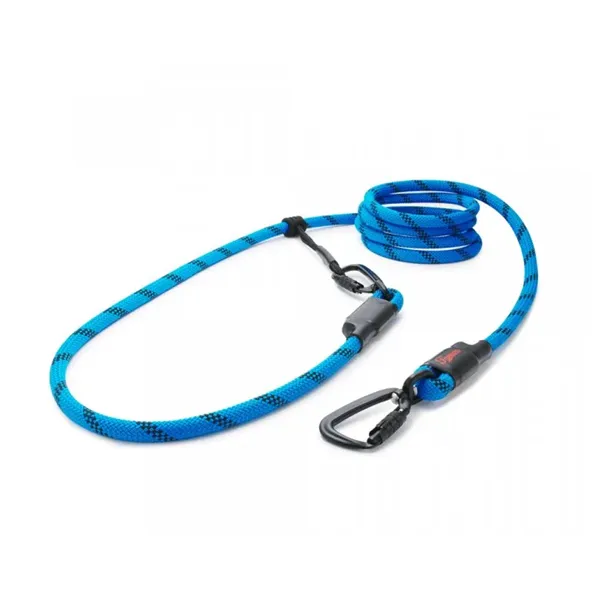 Tamer lanové vodítko Easy Long Twist - velký pes, mix barev, 3 m - červené, modré, žluté s prošitím