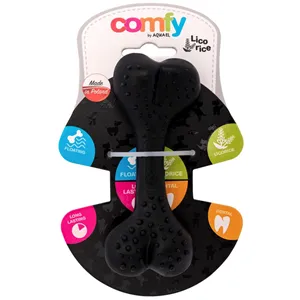 Comfy hračka zubní kost licorice 12,5 cm černá Comfy hračka zubní kost licorice 12,5 cm černá
