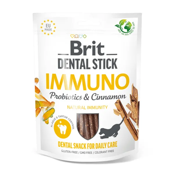 Brit Dental Stick Immuno with Probiotics & Cinnamon 7 pcs 251 g 