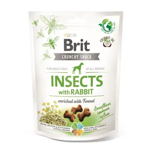Brit Care Dog Crunchy Cracker Insects with Rabbit enriched with Fennel 200 g Brit Care Dog Crunchy Cracker Insects with Rabbit enriched with Fennel 200 g