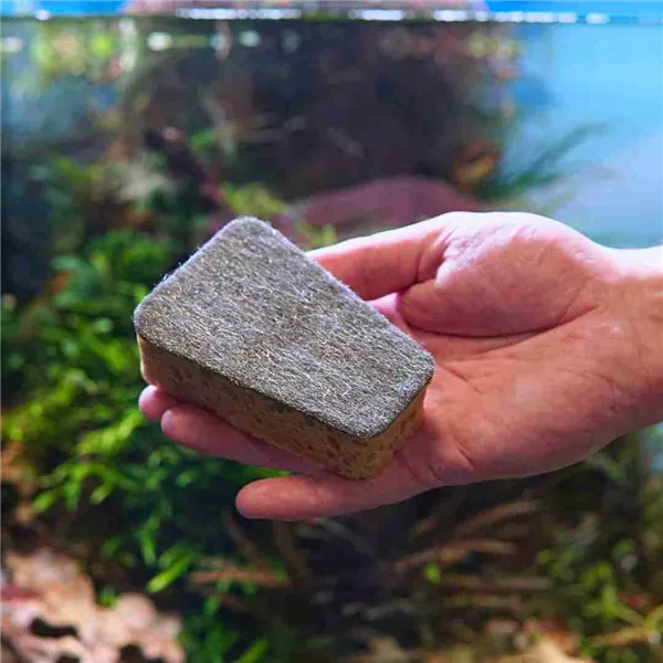 Aqua Style Čistiaca hubka na sklo s nerezovou vatou
