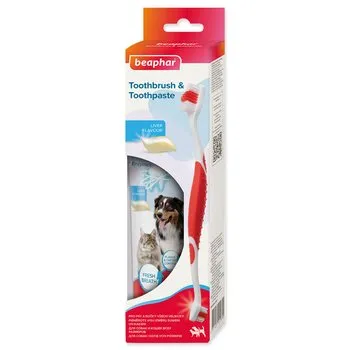 Beaphar Pasta zubní kartáček kombipack 