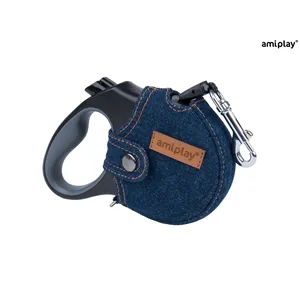 Amiplay Vodítko Infini s Denim XL 5m - 50 kg námořní